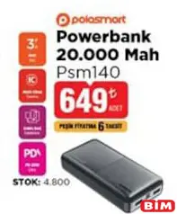 POLOSMART POWERBANK 20.000 MAH PSM140 POLOSMART POWERBANK 20.000 MAH PSM140